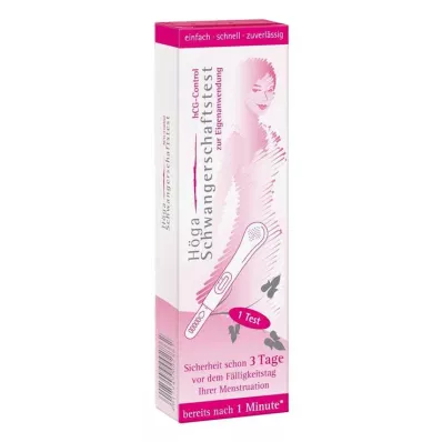 HÖGA-HCG Control Raskaustesti, 1 kpl