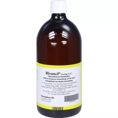 RIVANOL liuos 0,1 %, 1000 ml