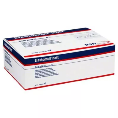 Elastomull-liima 20mx8cm 4724, 6 kpl