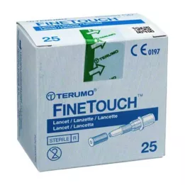 TERUMO FineTouch kertakäyttöiset lansetit, 25 kpl