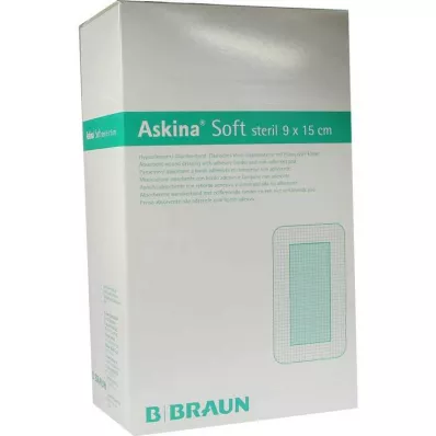 ASKINA Pehmeä haavasidos 9x15 cm steriili, 40 kpl