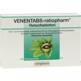 VENENTABS-ratiopharm retard tabletit, 100 kpl