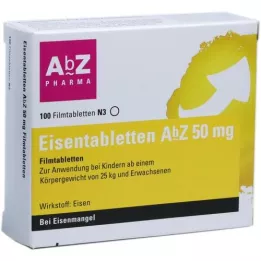EISENTABLETTEN AbZ 50 mg kalvopäällysteiset tabletit, 100 kpl