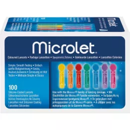 MICROLET Lansetit, 100 kpl
