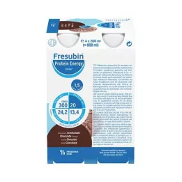 FRESUBIN PROTEIN Energia DRINK Suklaajuoma 6X4X200 ml