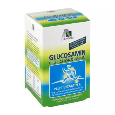 Glukosamiini 750 mg + kondroitiini 100 mg kapselit, 180 kpl Glukosamiini 750 mg + kondroitiini 100 mg kapselit, 180 kpl
