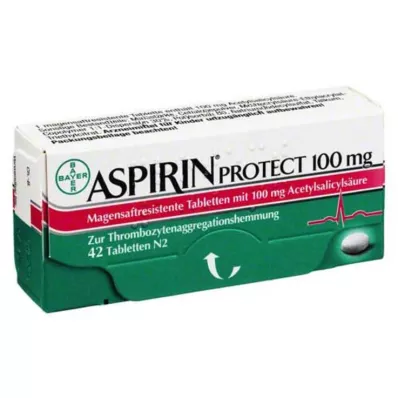 ASPIRIN Protect 100 mg enteropäällysteiset tabletit, 42 kpl