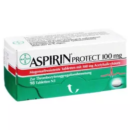 ASPIRIN Protect 100 mg enteropäällysteiset tabletit, 98 kpl