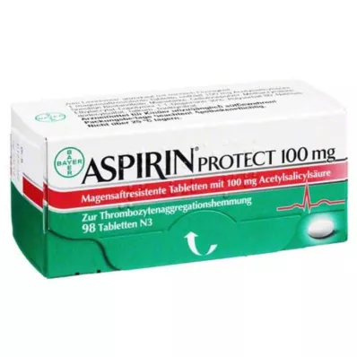 Aspirin Protect 100 mg enterotabletit, 98 kpl