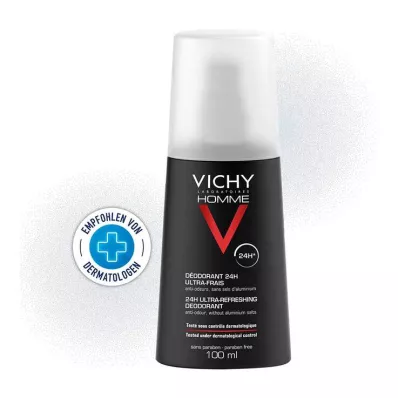 Vichy Homme deodoranttisuihke ultra-tuore, 100 ml Vichy Homme deodoranttisuihke ultra-tuore, 100 ml