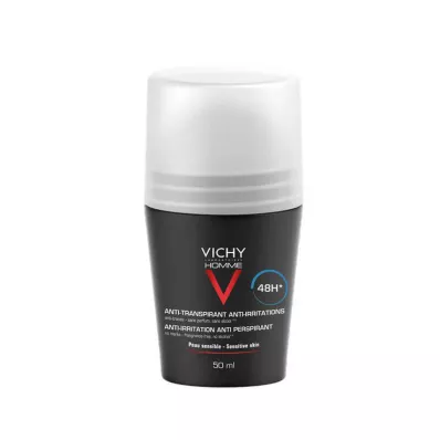 VICHY HOMME Deo roll-on herkälle iholle, 50 ml