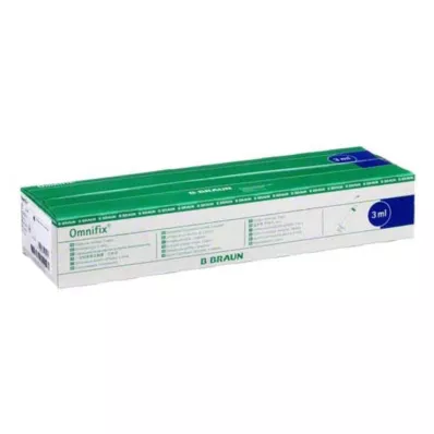 OMNIFIX Solo Spr.3 ml Luer lateksiton, 100X3 ml, 100X3 ml OMNIFIX Solo Spr.3 ml Luer lateksiton, 100X3 ml, 100X3 ml