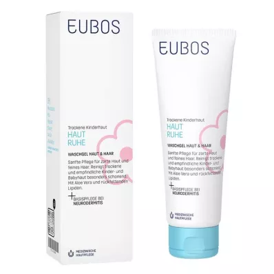 EUBOS KINDER Skin Rest -pesugeeli, 125 ml