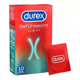 DUREX Sensitive Slim Fit kondomit, 10 kpl