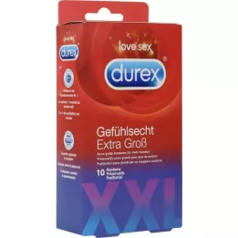 DUREX Sensitive extra large kondomit, 10 kpl