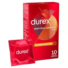DUREX Sensitive extra large kondomit, 10 kpl