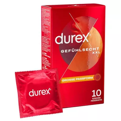 DUREX Sensitive extra large kondomit, 10 kpl
