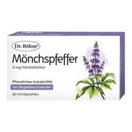 DR.BÖHM Munkkipippuri 4 mg kalvopäällysteiset tabletit, 60 kapselia