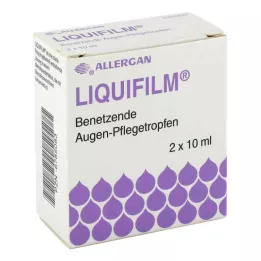 LIQUIFILM Kosteuttavat silmänhoitotipat, 2X10 ml