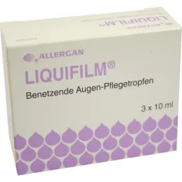 LIQUIFILM Kosteuttavat silmänhoitotipat, 3X10 ml