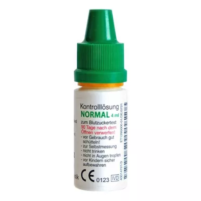 Gluco Test Plus -kontrolliliuos normaali, 4 ml Gluco Test Plus -kontrolliliuos normaali, 4 ml