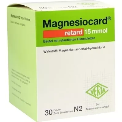 MAGNESIOCARD retard 15 mmol annospussi w.ret.filmtabl., 30 kpl