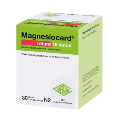MAGNESIOCARD retard 15 mmol annospussi w.ret.filmtabl., 30 kpl