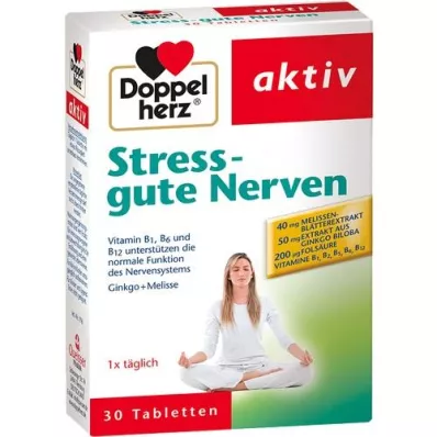 DOPPELHERZ Stressin hyvä hermo -tabletit, 30 kpl