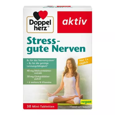 DOPPELHERZ Stressin hyvä hermo -tabletit, 30 kpl
