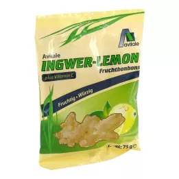 INGWER LEMON Karkit+C-vitamiini, 75 g