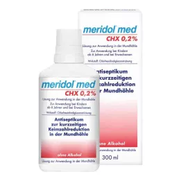 MERIDOL med CHX 0,2 % hoitoaine, 300 ml