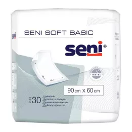 SENI Soft Basic vuodesuojatyyny 60x90 cm, 30 kpl
