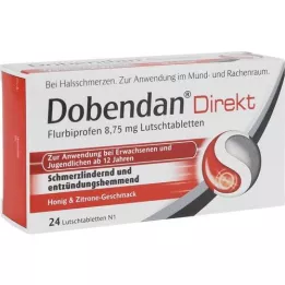 DOBENDAN Suora flurbiprofeeni 8,75 mg pastilli, 24 kpl