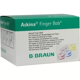 ASKINA Finger Bob värillinen, 50 kpl