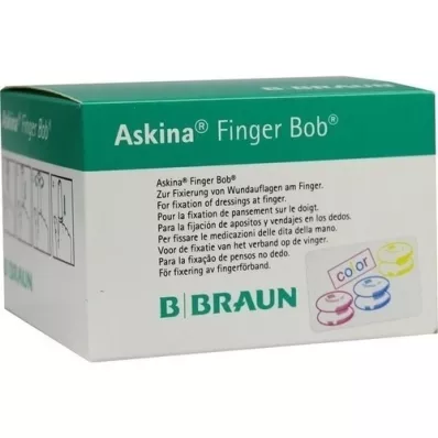 ASKINA Finger Bob värillinen, 50 kpl