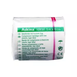 ASKINA Ihanteellinen side 6 cmx5 m sellof., 1 kpl