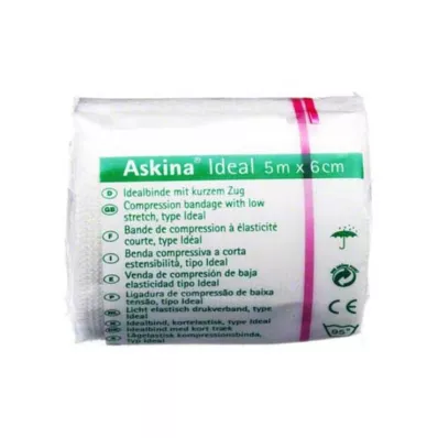 ASKINA Ihanteellinen side 6 cmx5 m sellof., 1 kpl