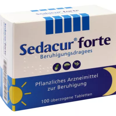 SEDACUR forte rauhoittavat pastillit, 100 kpl