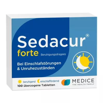 Sedacur® forte rauhoittavat tabletit, 100 kpl