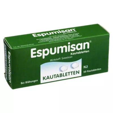 ESPUMISAN Purutabletit, 50 kpl