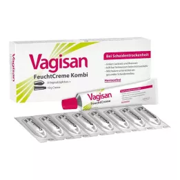 VAGISAN MoistCream Combi 8 munasolua + 10 g voidetta, 1 p