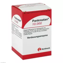 PANKREATAN 10 000 enteropäällysteistä kovaa kapselia, 50 kpl