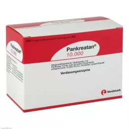 PANKREATAN 10 000 enteropäällysteistä kovaa kapselia, 200 kpl