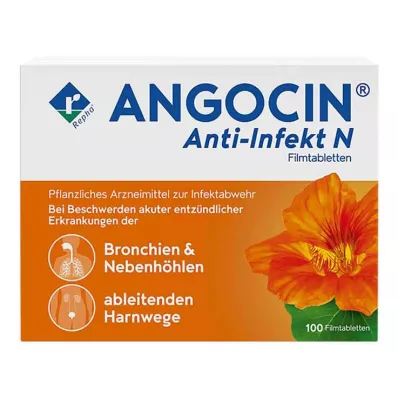 ANGOCIN Anti Infekt N kalvopäällysteiset tabletit, 100 kapselia