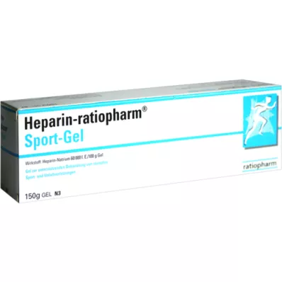 HEPARIN-RATIOPHARM Urheilugeeli, 150 g