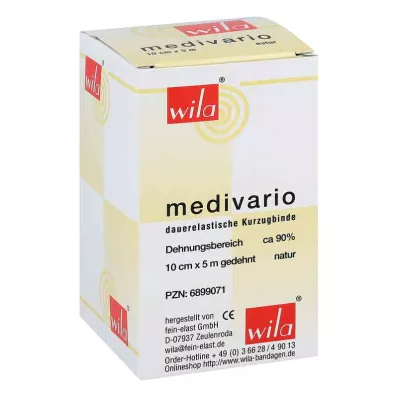 Medivario side 5mx10cm luonnollinen (1 kpl)