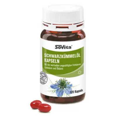 Sovita mustakuminaöljykapselit (120 kpl)