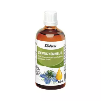SOVITA Mustakuminaöljy, 100 ml