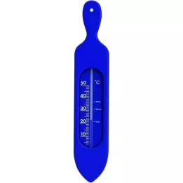 BADETHERMOMETER Muovi sininen, 1 kpl
