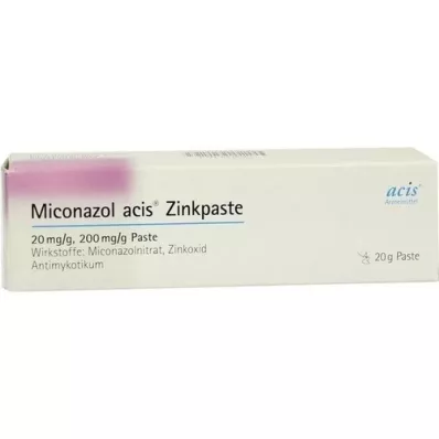 MICONAZOL acis-sinkkipasta, 20 g